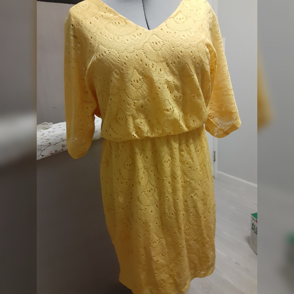 Yellow dress
